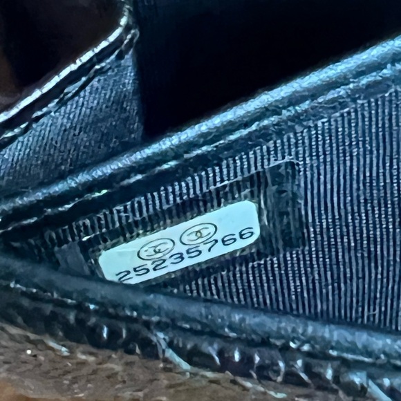 Chanel Caviar Chevron Quilted Large Boy Gusset Flap Wallet Black WOC - Picture 12 of 12